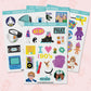 90s Set | DC0026 | DC0027 | DC0028 | DC0029 | 4 sheet set