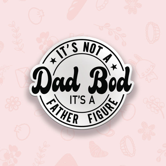 Dad Bod Vinyl Sticker