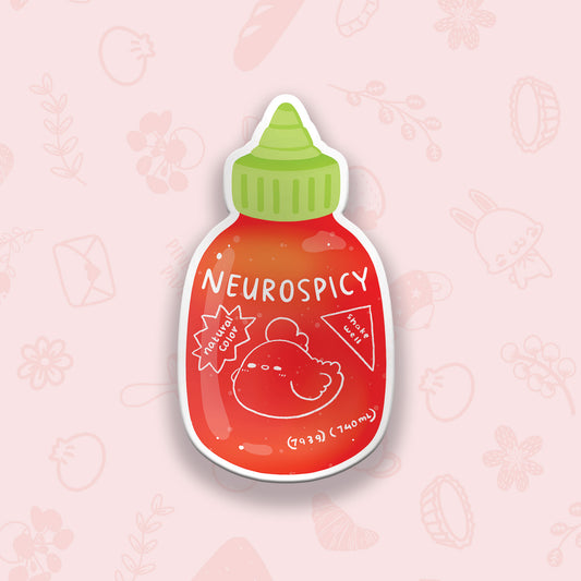 Neurospicy Vinyl Sticker