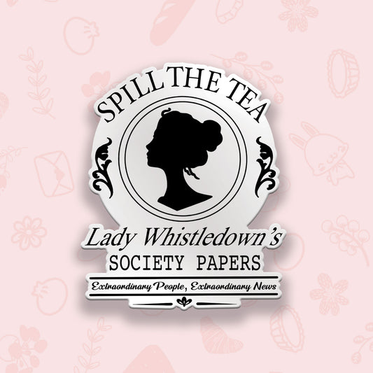 Spill the Tea Vinyl Sticker