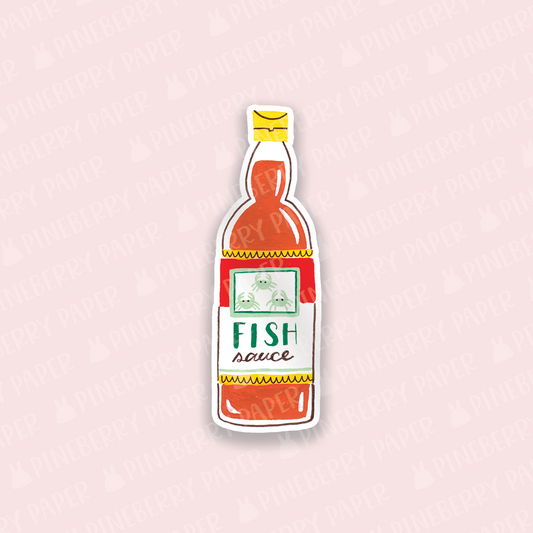 Fish Sauce Vinyl Sticker