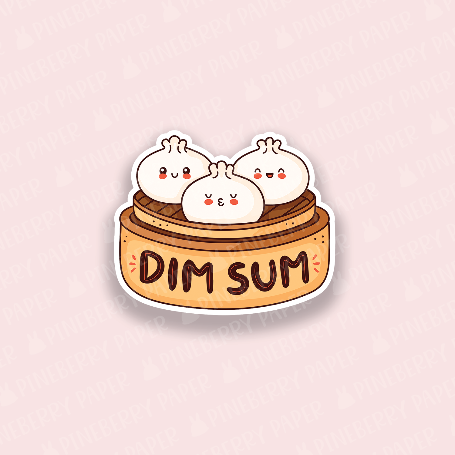 Dim Sum Vinyl Sticker – Pineberry Paper