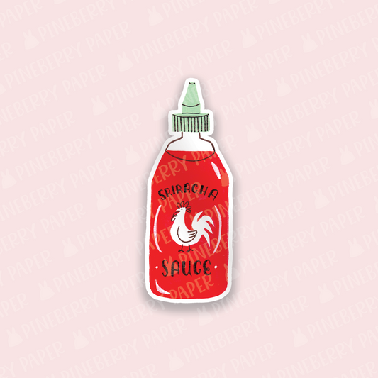 Sriracha Vinyl Sticker