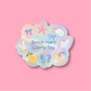 Beach More Window Suncatcher Window Sticker