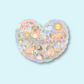 Capybara Love Window Suncatcher Window Sticker