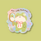 Drama Frog Window Suncatcher Window Sticker