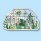 Greenhouse Suncatcher Window Sticker