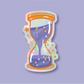 Hourglass Window Suncatcher Window Sticker