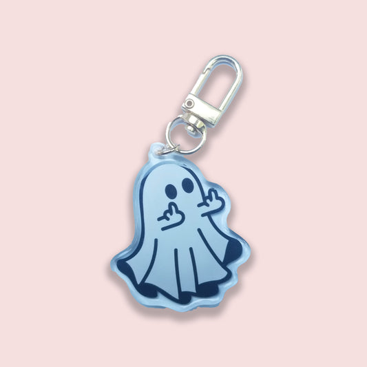 Funny Ghost Keychain