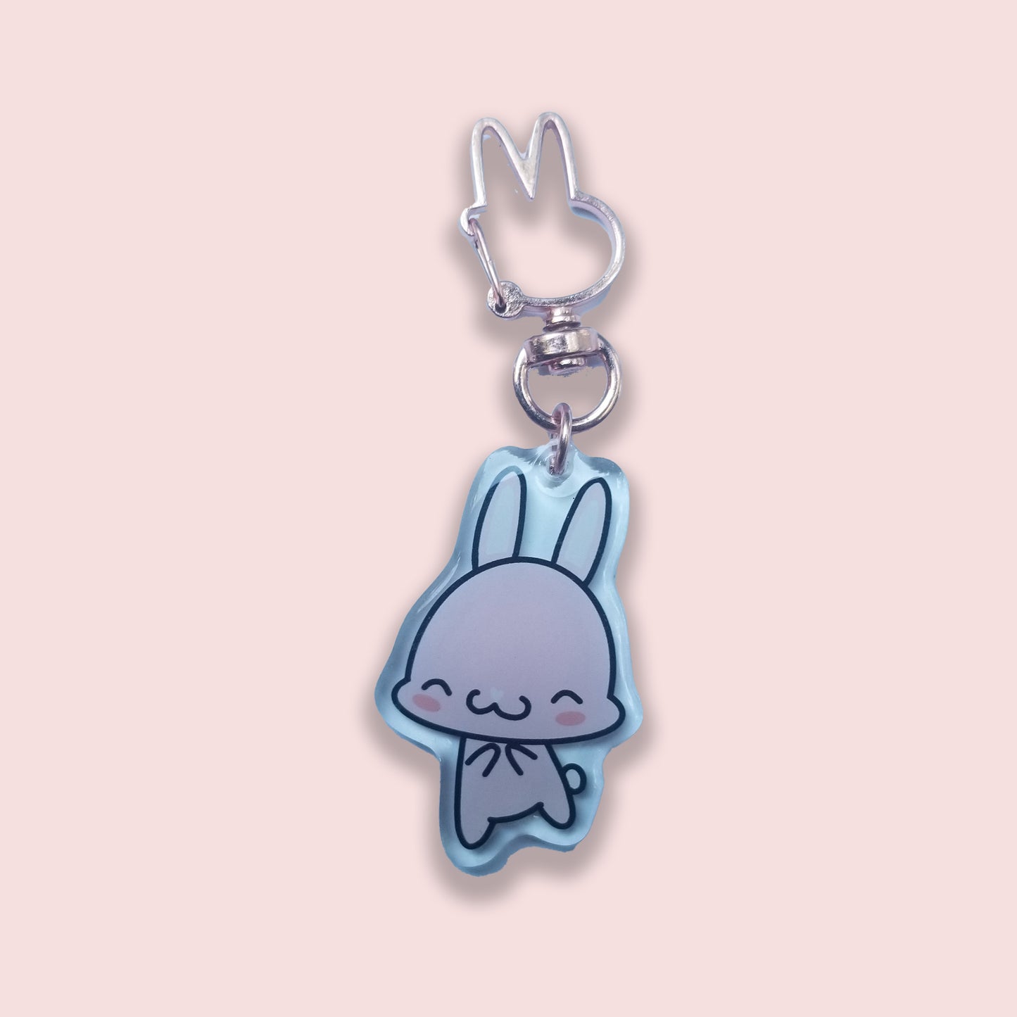 Pineberry Bunny Keychain