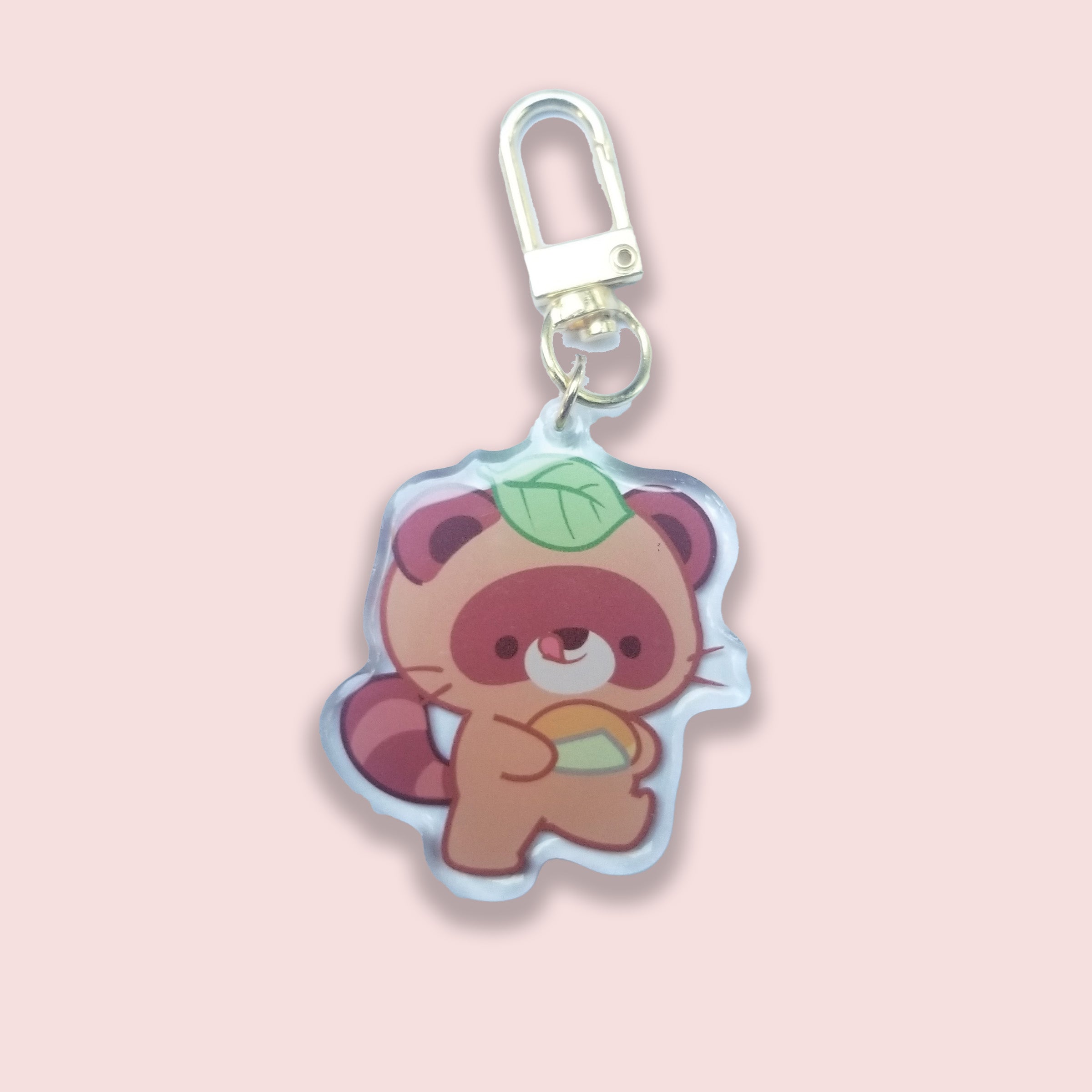 Tanuki Keychain – Pineberry Paper