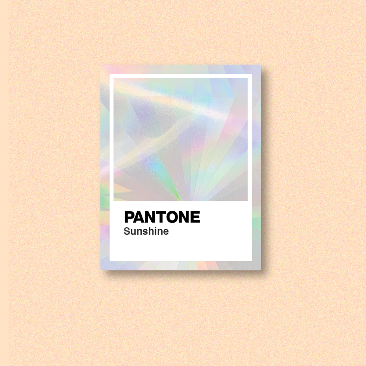 Pantone Suncatcher Window Decal