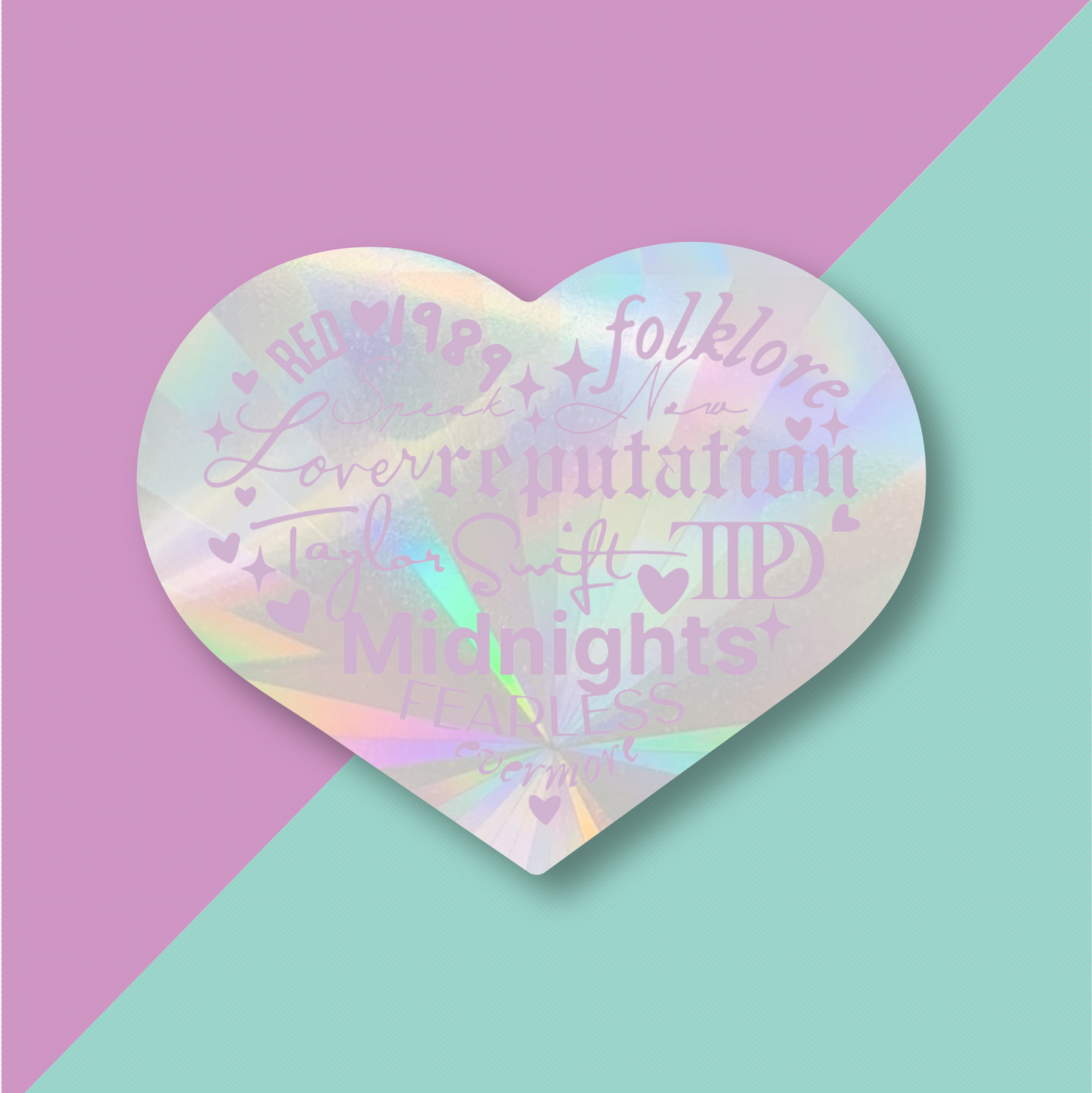 Era Heart Suncatcher Window Sticker