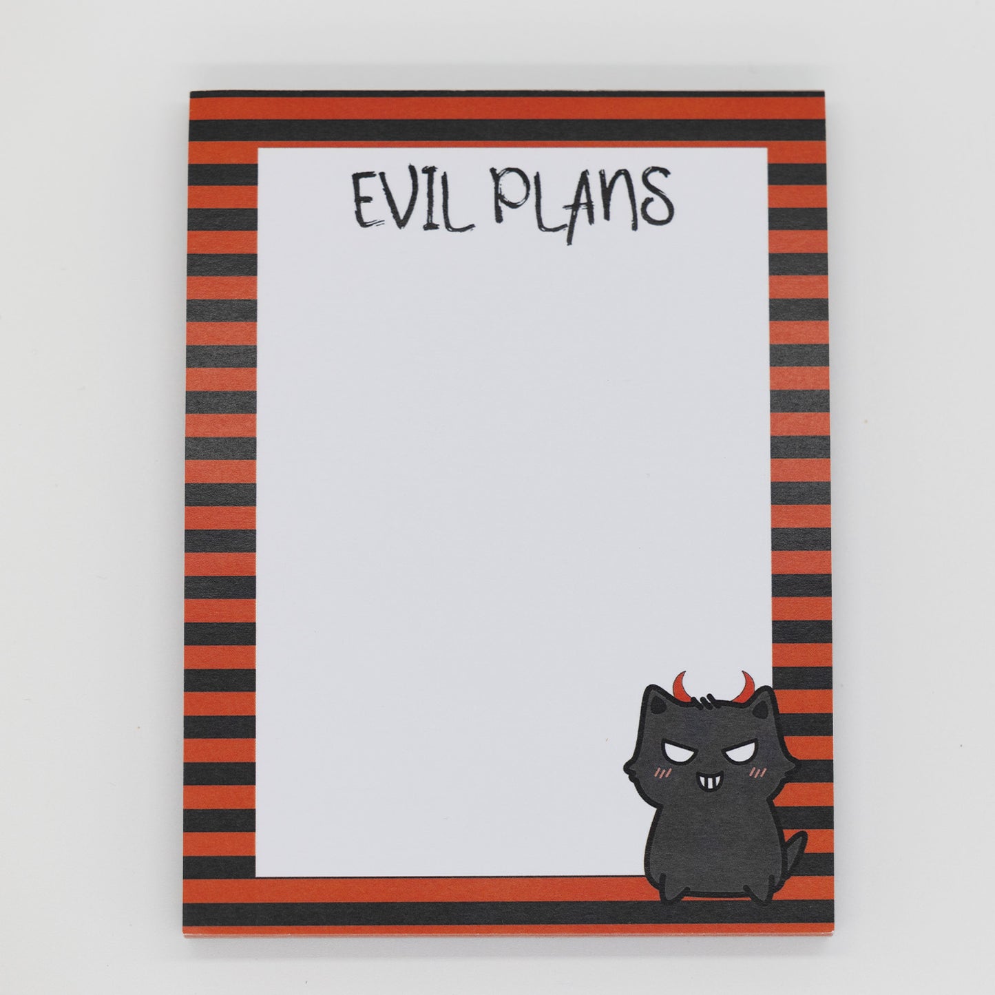 Evil Plans Notepads