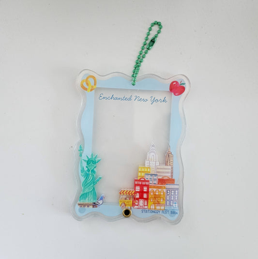Stationery Fest Shaker Keychain | Brooklyn | u-pick charms