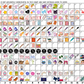 Stationery Fest Shaker Keychain | Brooklyn | u-pick charms