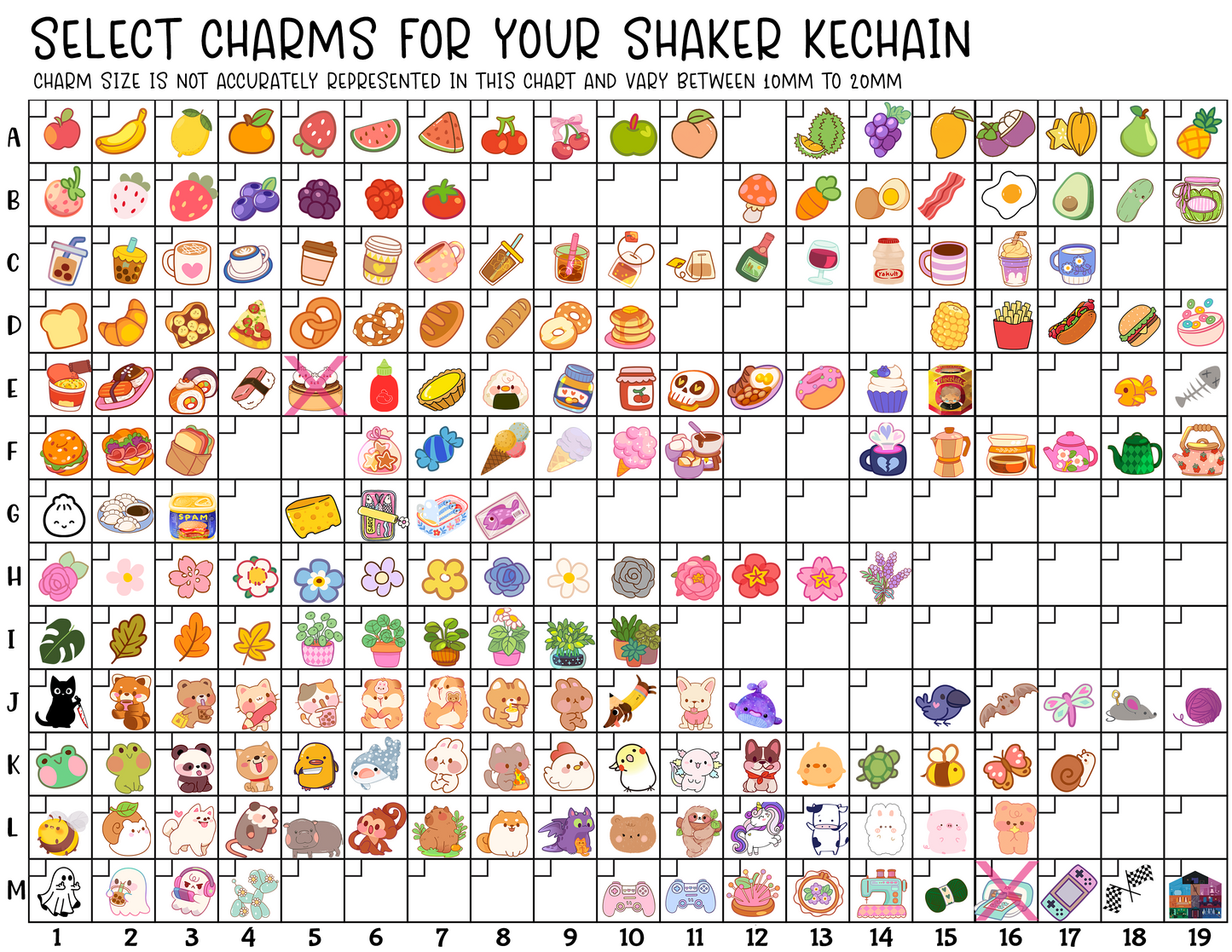 Custom Shaker Keychain | IG | Game | Claw Machine