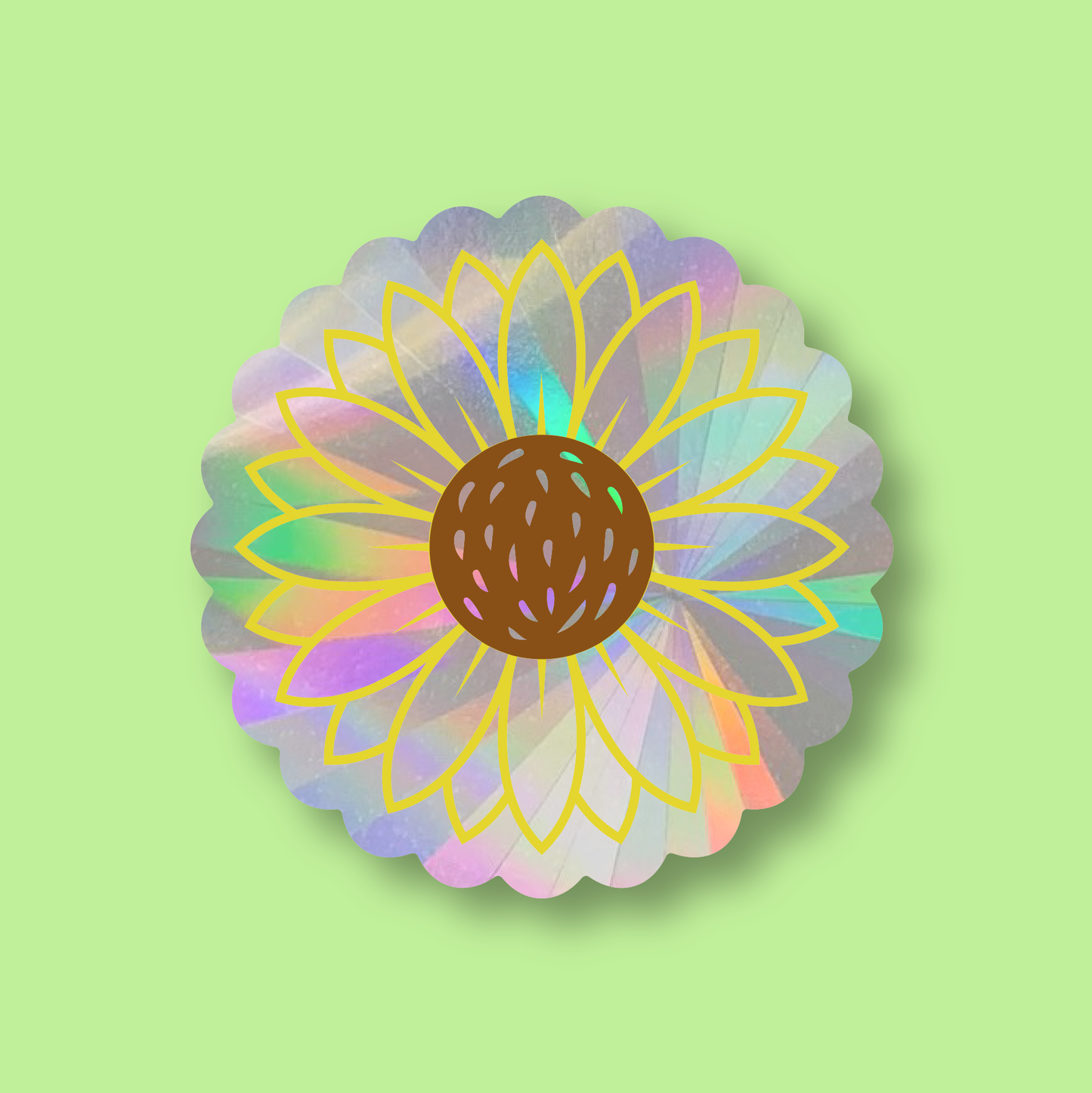 Sunflower Suncatcher Window Sticker