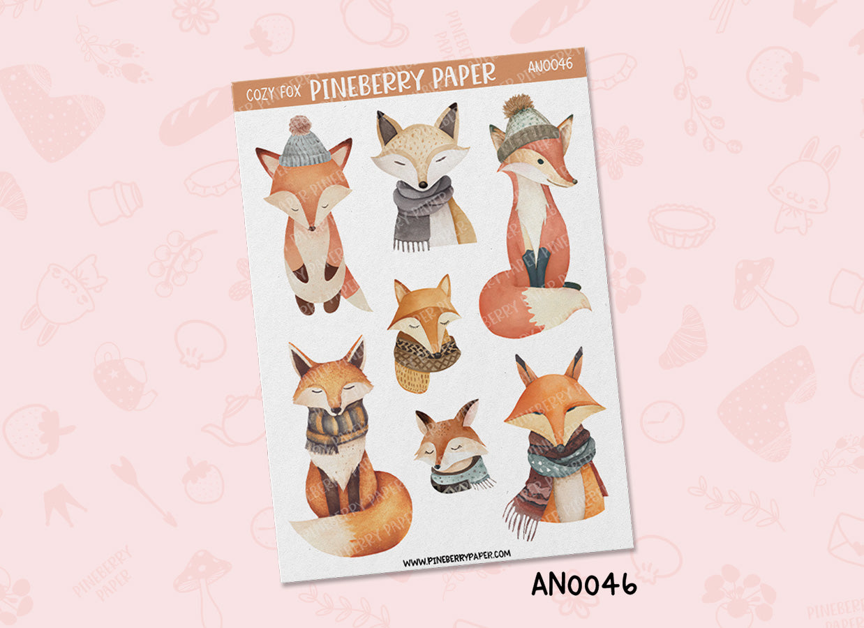 Cozy Fox | AN0046 | AN0047