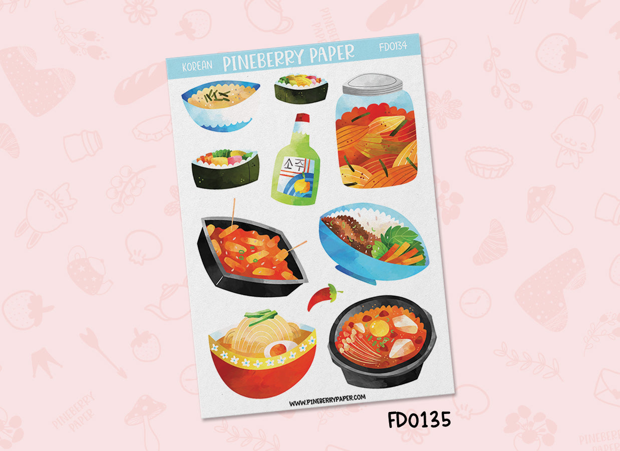 Korean Food | FD0134 | FD0135