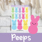 Marshmallow Bunny Peeps | SL0097