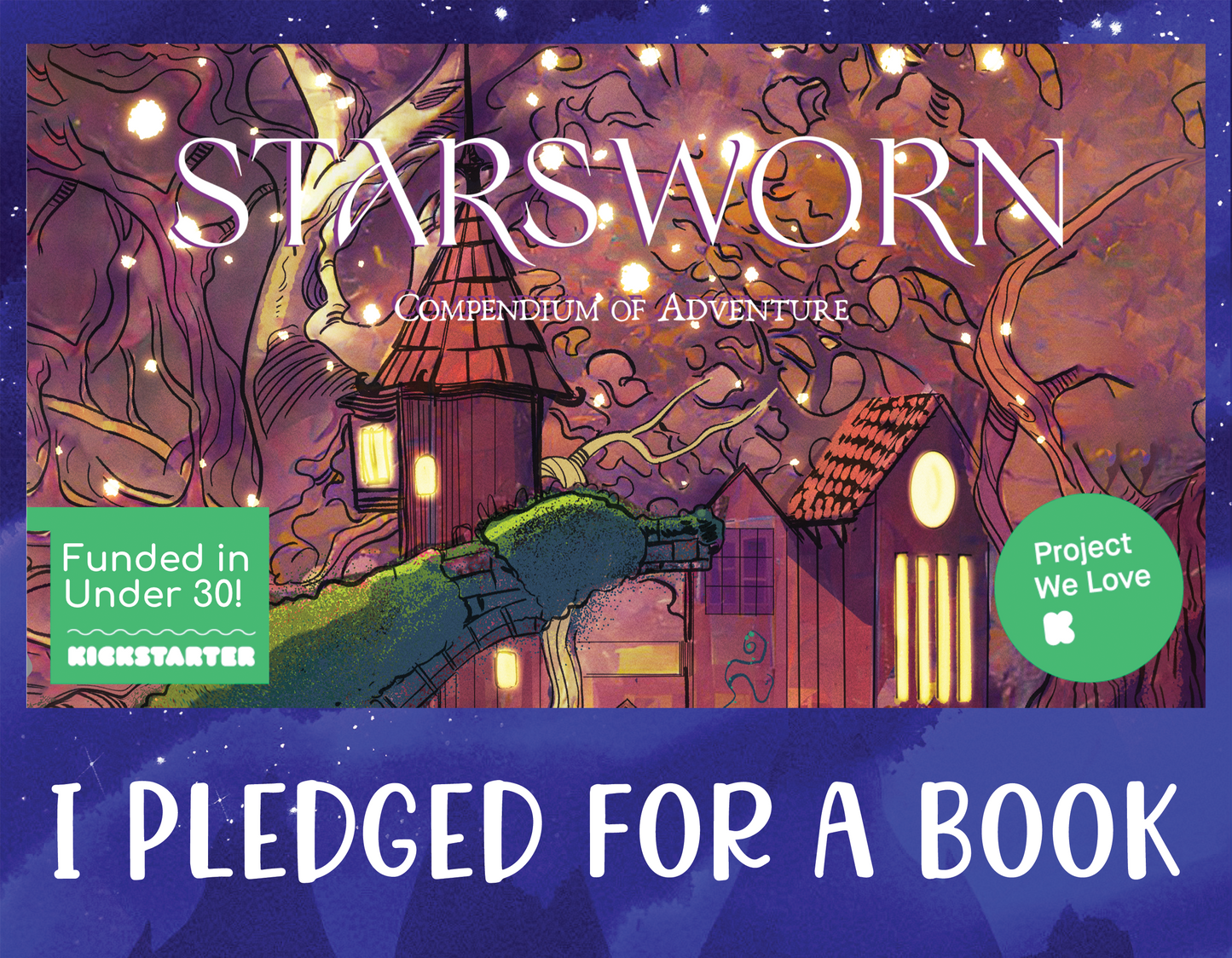 I Pledged For a Book (must provide backer number in the notes in your cart)