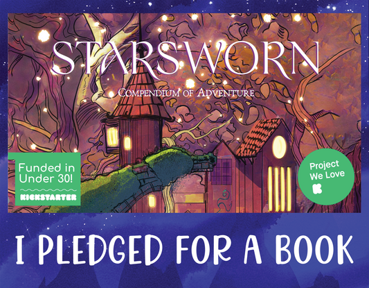 I Pledged For a Book (must provide backer number in the notes in your cart)