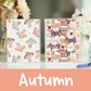 Autumn Sticker Album | 60 Top-Loading Sleeves