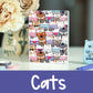 Cat Sticker Album | 60 Top-Loading Sleeves