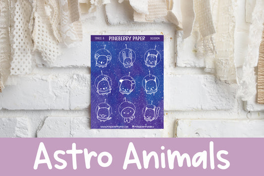 Astro Animals | Space Animals | DC0004