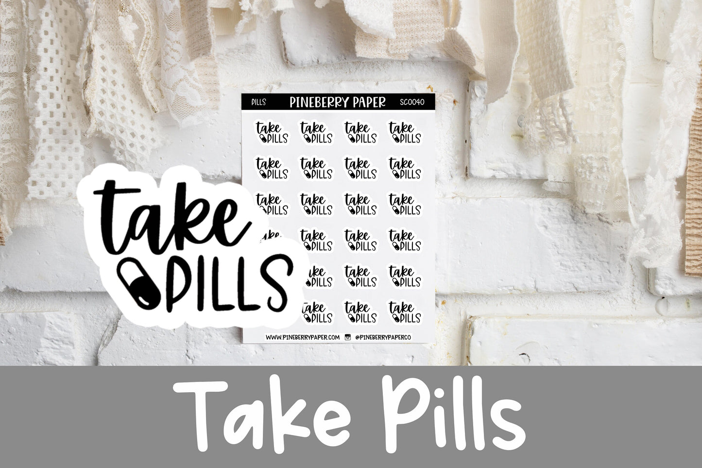Take Pills Script | SC0040