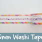 Nostalgic Vibe | 5mm Washi Tape