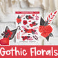 Gothic Florals | FL0040
