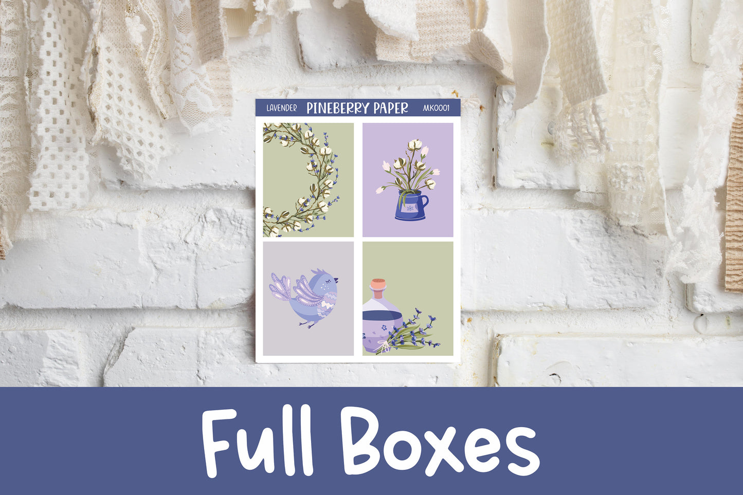 Lavender Vertical Mini Kit