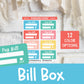 Bill Boxes |  FN0021
