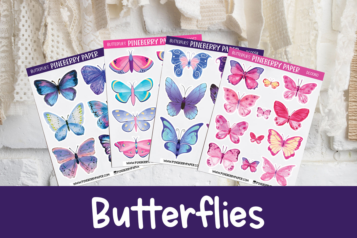 Butterflies | DC0057 | DC0058 | DC0059| DC0060