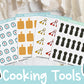 Cooking Tools | Measuring Spoon | Pepper Grinder | Cutting Board | Kitchen Timer |
