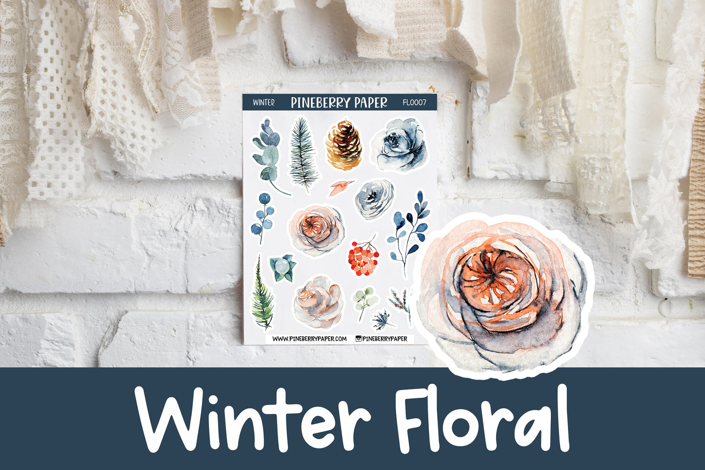 Winter Florals & Floral Moons