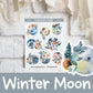 Winter Florals & Floral Moons
