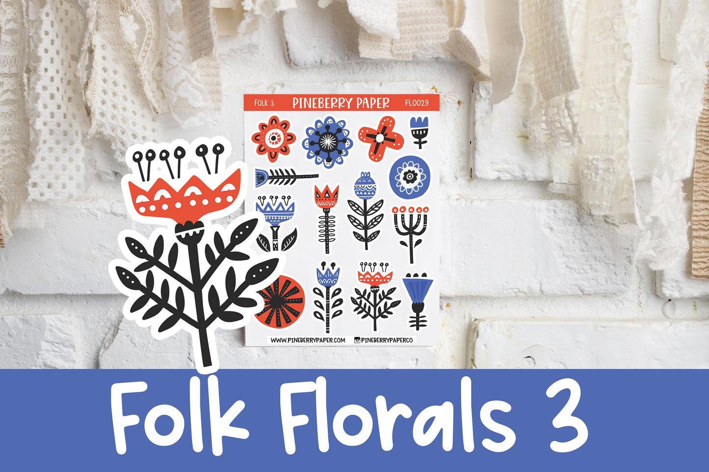 Folk Animals & Florals 1
