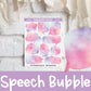 Pastel Watercolor Speech Bubbles | FN0028