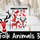 Folk Animals & Florals 2