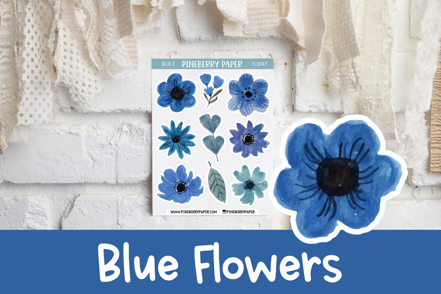 Blue Flowers | FL0047