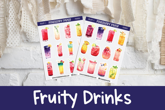 Fruity Drinks 3 & 4