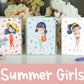 Garden Girls Sticker Album | 60 Top-Loading Sleeves