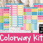 Colorway Vertical Kit | Functional | Stickers | Colorful | Multiple Color Options