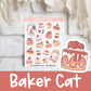 Baker Cats | Strawberry Desserts | DC0126