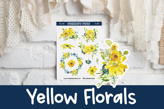 Yellow Florals | FL0114