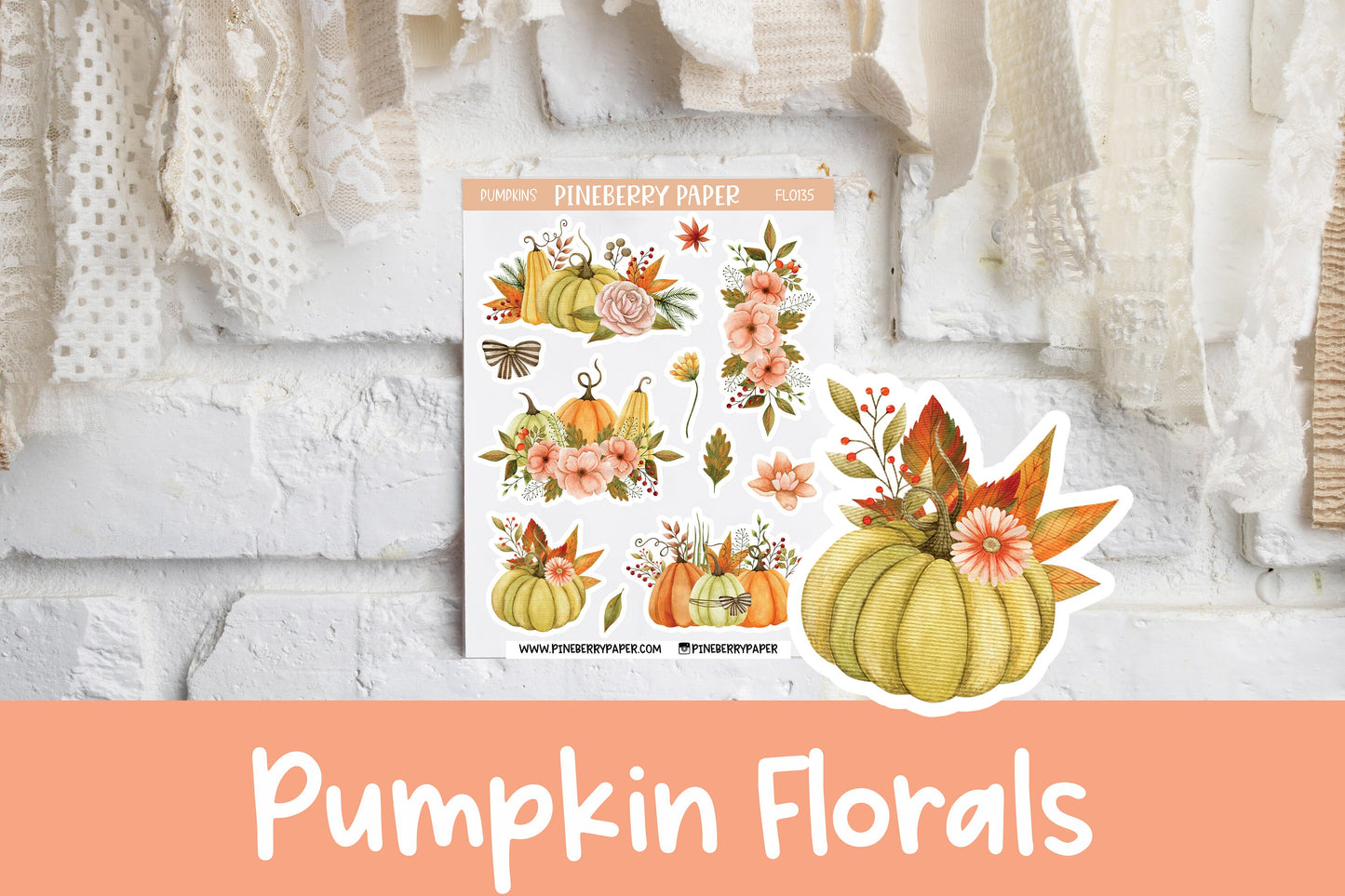 Pumpkin & Florals | FL0135
