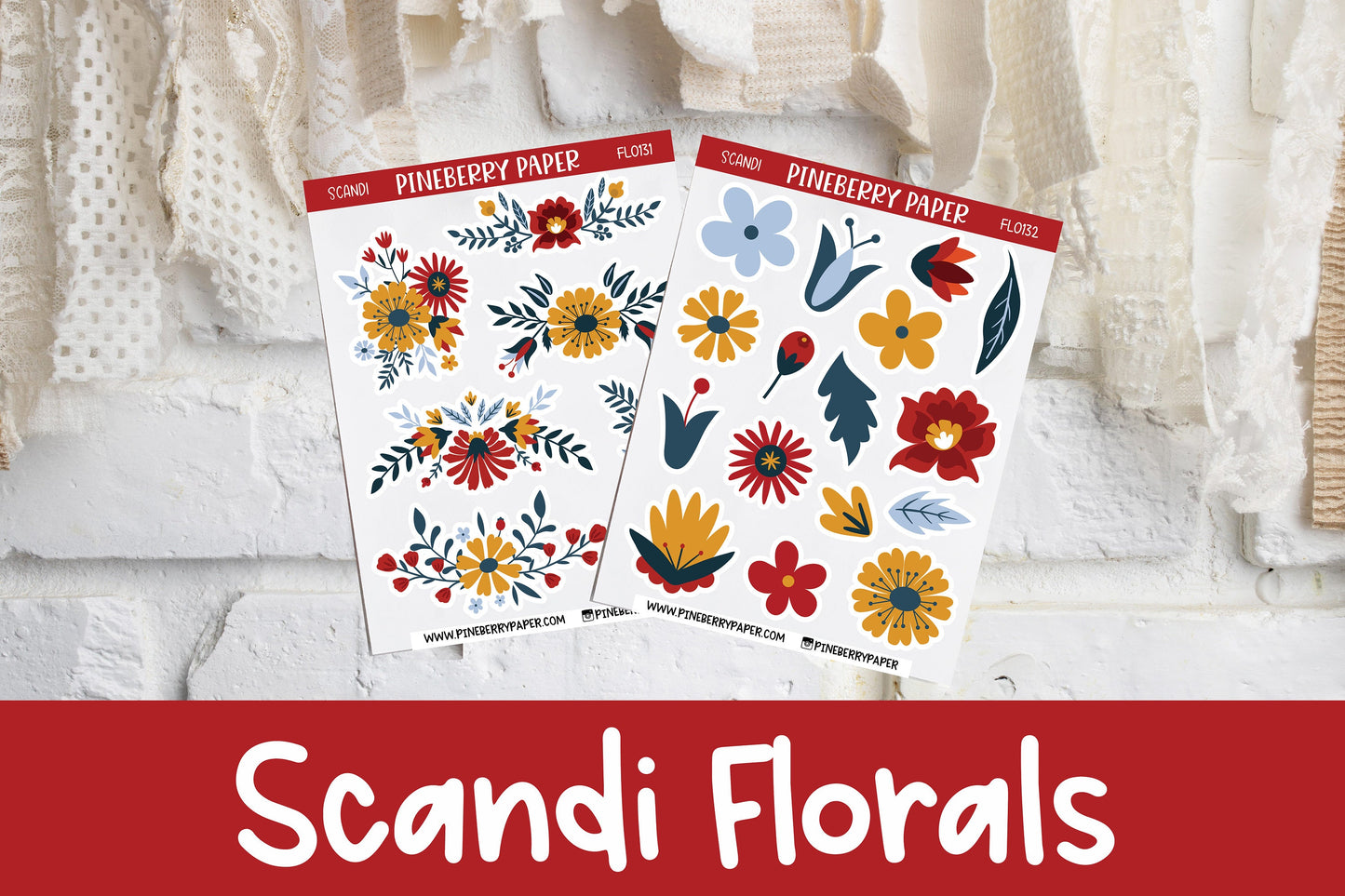 Scandinavian Folk Florals